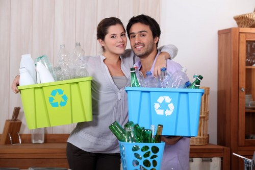 Advanced waste sorting technology in Kilburn